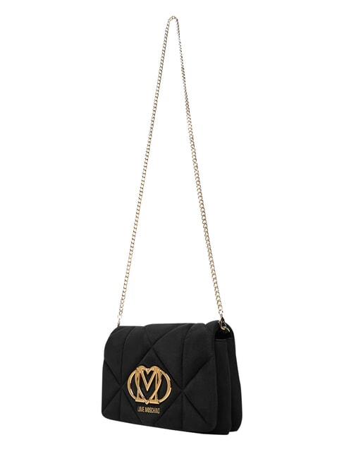 EMBOSSED Schultertasche, doppelt tragbar Schwarz - Damentaschen