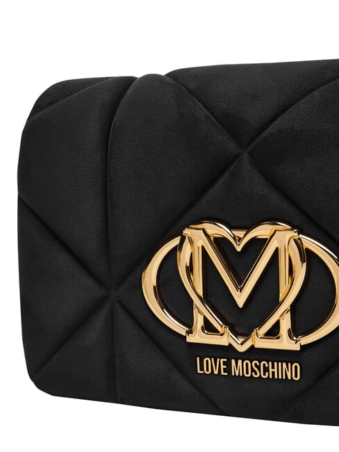 EMBOSSED Schultertasche, doppelt tragbar Schwarz - Damentaschen