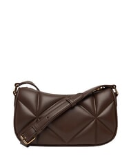 LOVE MOSCHINO EMBOSSED Mini-Schultertasche Schokolade - Damentaschen - 4