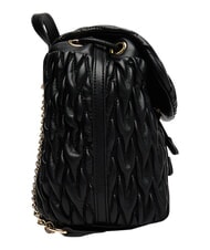 LOVE MOSCHINO DEMURE Rucksack mit Schulterriemen aus Kette Schwarz - Damentaschen - 4