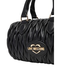 LOVE MOSCHINO DEMURE Mini-Handtasche mit Schulterriemen Schwarz - Damentaschen - 5