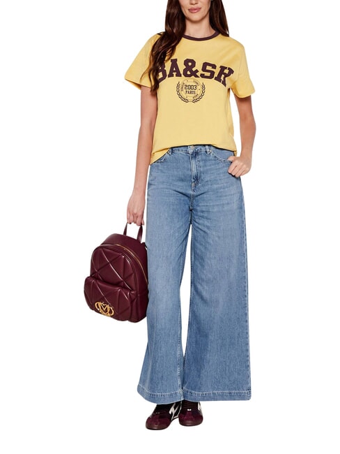 EMBOSSED Rucksack mit Vordertasche Wein - Damentaschen