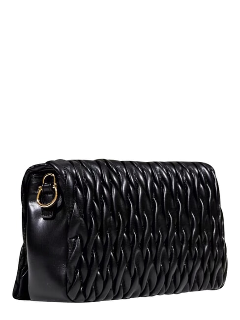 DEMURE Schultertasche mit Schultergurt Schwarz - Damentaschen