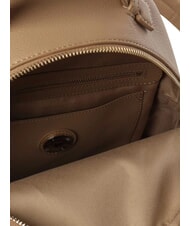 LOVE MOSCHINO LOGO Rucksack mit Vordertasche Beige - Damentaschen - 5