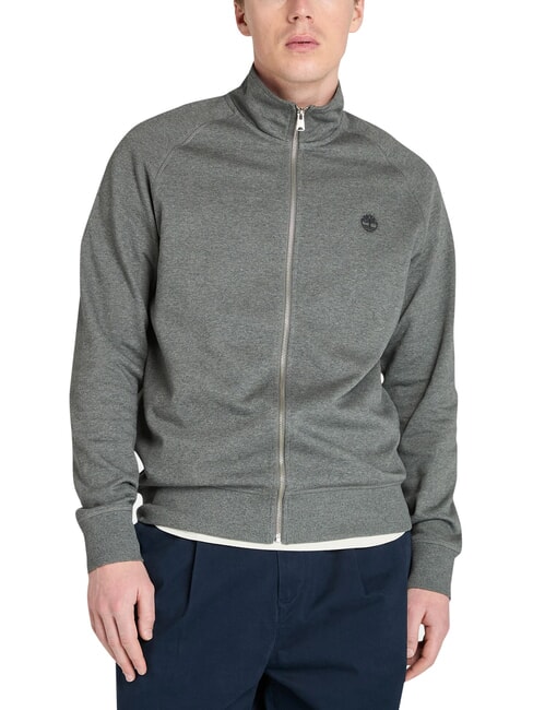 EXETER RIVER Sweatshirt mit durchgehendem Rei&szlig;verschluss dunkel / grau / meliert - Sweatshirts Herren