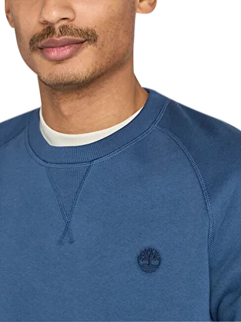 EXETER RIVER BASIC Sweatshirt mit Rundhalsausschnitt Silberblau - Sweatshirts Herren