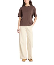 TIMBERLAND LUSH COMFORT Baumwoll-T-Shirt Schokolade - T-Shirts und Tops f&uuml;r Damen - 2