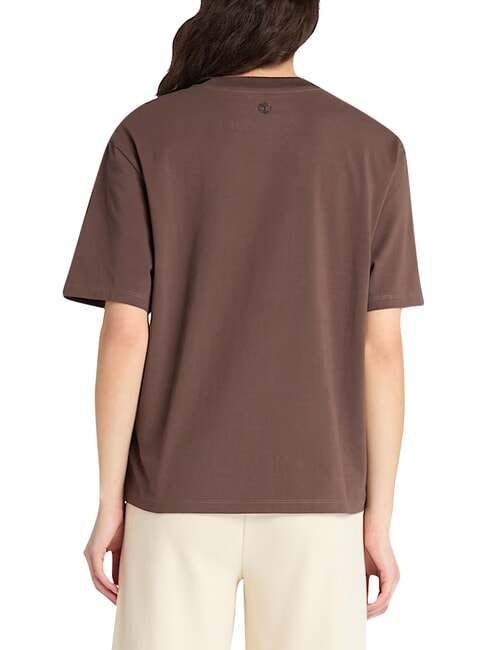 LUSH COMFORT Baumwoll-T-Shirt Schokolade - T-Shirts und Tops f&uuml;r Damen