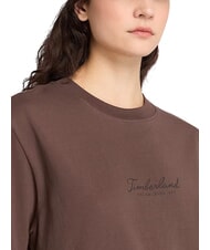 TIMBERLAND LUSH COMFORT Baumwoll-T-Shirt Schokolade - T-Shirts und Tops f&uuml;r Damen - 5
