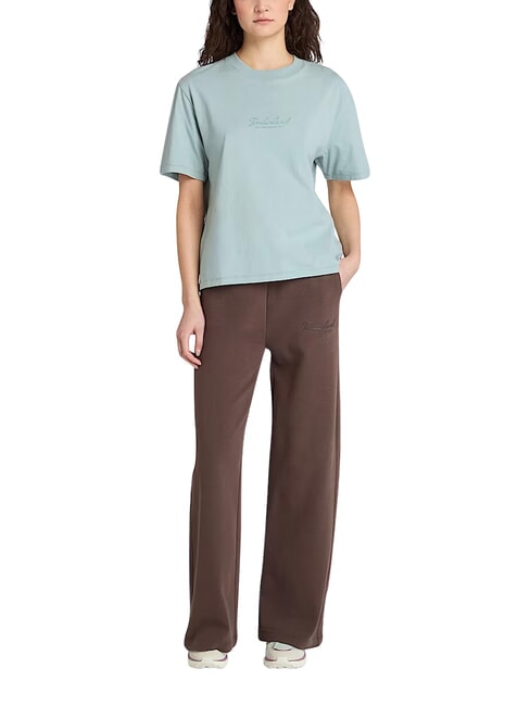 LUSH COMFORT Baumwoll-T-Shirt Silberblau - T-Shirts und Tops f&uuml;r Damen