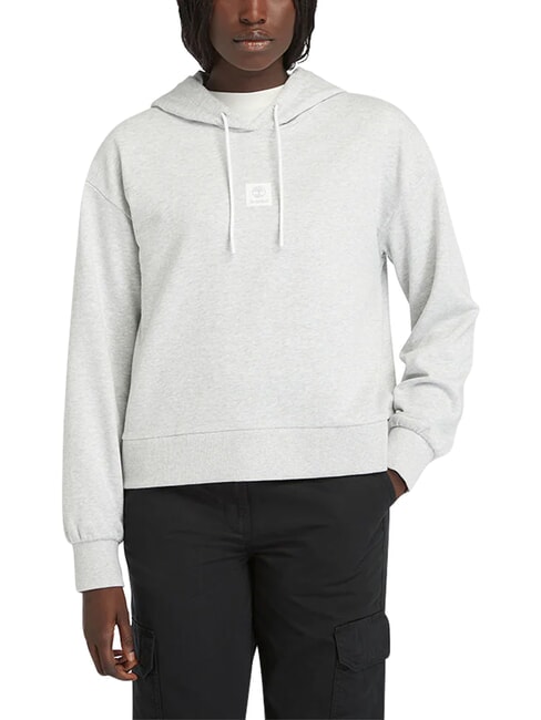 STACK LOGO Kapuzenpullover hellgrau meliert - Sweatshirts Damen