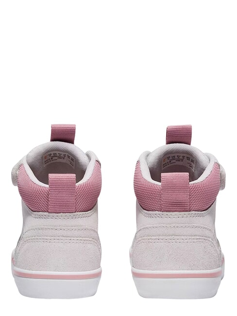 STONE JUMP MID Sneaker aus gemischtem Leder hellgraues Wildleder - Kinderschuhe