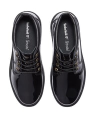 TIMBERLAND STONE STREET Wasserdichter Lederstiefeletten schwarzes Lackleder - Damenschuhe - 6