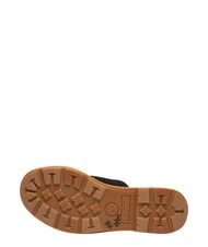 TIMBERLAND CALISTA BAY Sandalen aus Ledermix schwarzer Strick - Damenschuhe - 6