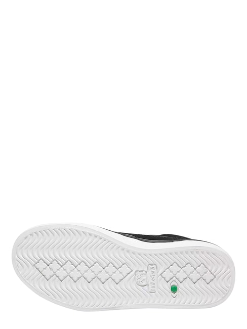 STONE JUMP MID Sneaker aus gemischtem Leder schwarzes Wildleder - Kinderschuhe