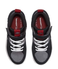 TIMBERLAND STONE JUMP MID Sneaker aus gemischtem Leder dunkelgraues Wildleder - Kinderschuhe - 3