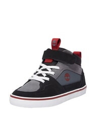 TIMBERLAND STONE JUMP MID Sneaker aus gemischtem Leder dunkelgraues Wildleder - Kinderschuhe - 6