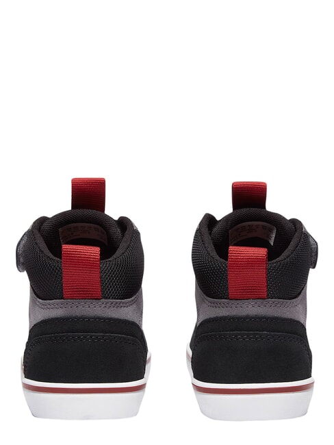 STONE JUMP MID Sneaker aus gemischtem Leder dunkelgraues Wildleder - Kinderschuhe