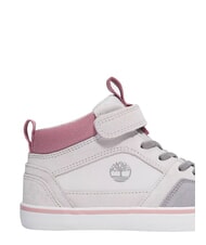 TIMBERLAND STONE JUMP MID Sneaker aus gemischtem Leder hellgraues Wildleder - Kinderschuhe - 9