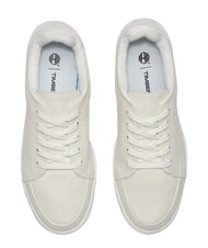 TIMBERLAND EMERSON STREET Sneaker aus gemischtem Leder Wei&szlig; - Damenschuhe - 4