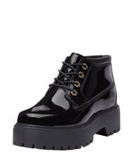 TIMBERLAND STONE STREET Wasserdichter Lederstiefeletten schwarzes Lackleder - Damenschuhe - 8