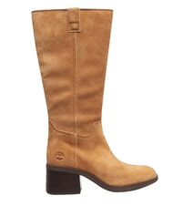 TIMBERLAND BELLEVAUX Lederstiefelette mittelbraunes Wildleder - Damenschuhe - 3