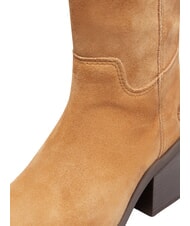 TIMBERLAND BELLEVAUX Lederstiefelette mittelbraunes Wildleder - Damenschuhe - 5
