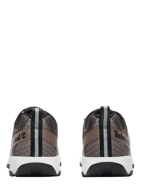 WINSOR TRAIL Sneaker aus gemischtem Leder taupefarbenes Netz - Herrenschuhe