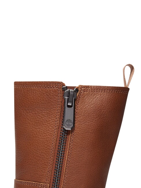 CAMBRIA VALLEY Lederstiefel Rost voller Maserung - Damenschuhe