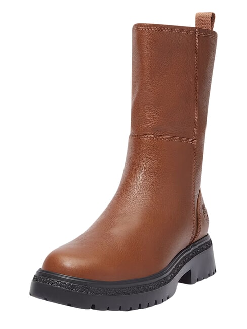 CAMBRIA VALLEY Lederstiefel Rost voller Maserung - Damenschuhe