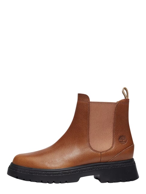 CAMBRIA VALLEY Lederstiefelette Rost voller Maserung - Damenschuhe