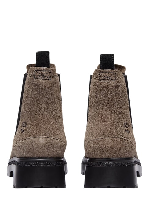 CAMBRIA VALLEY Lederstiefelette mittelgraues Wildleder - Damenschuhe