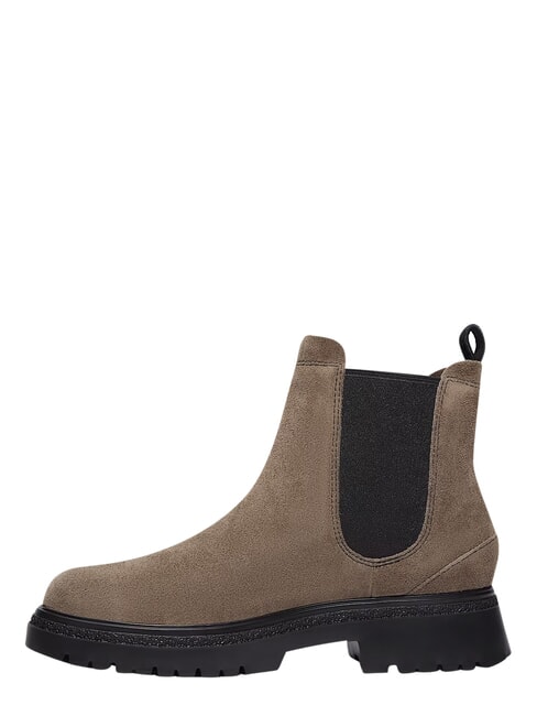 CAMBRIA VALLEY Lederstiefelette mittelgraues Wildleder - Damenschuhe