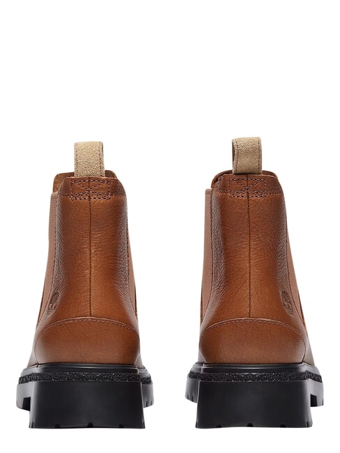 CAMBRIA VALLEY Lederstiefelette Rost voller Maserung - Damenschuhe