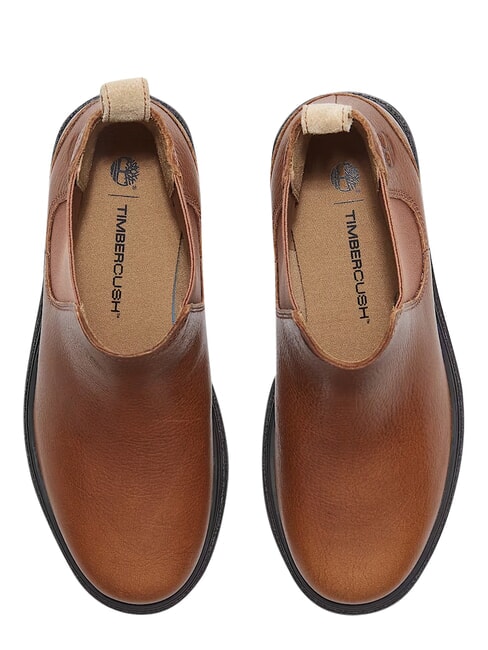 CAMBRIA VALLEY Lederstiefelette Rost voller Maserung - Damenschuhe