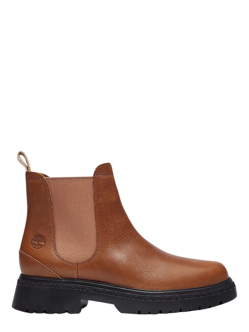 CAMBRIA VALLEY Lederstiefelette Rost voller Maserung - Damenschuhe