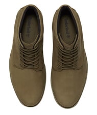 TIMBERLAND ALDEN BROOK Wasserdichter Lederstiefeletten dunkelolivfarbenes Nubukleder - Herrenschuhe - 3