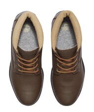 TIMBERLAND PREMIUM MID  Wasserdichte Lederstiefeletten dunkelbraun fg w olv - Herrenschuhe - 5