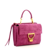 COCCINELLE CAMPIONARIO - ARLETTIS SUEDE DROPLET Mini-Ledertasche mit Schulterriemen Fruchtfleisch rosa - Damentaschen - 2
