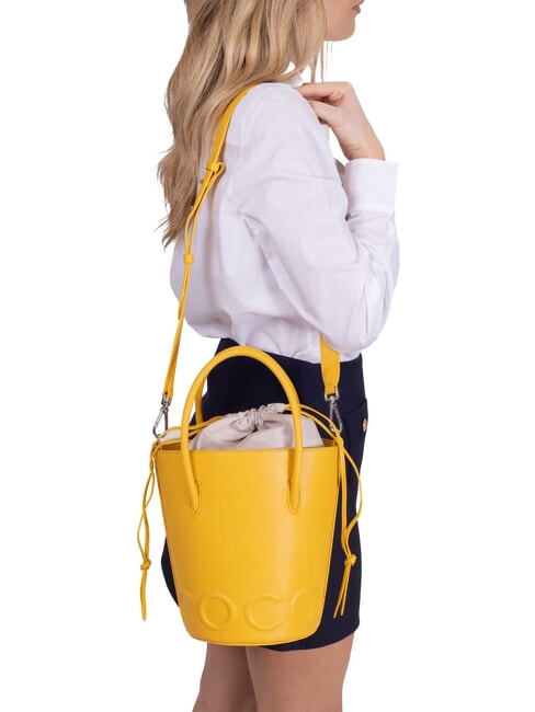 CAMPIONARIO - MYRTHA MAXI LOG Handtasche mit Schulterriemen sonnig - Damentaschen