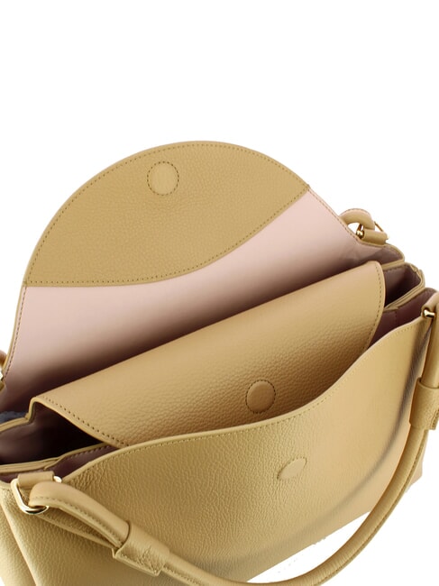 CAMPIONARIO - ECLYPS Ledertasche frisches Beige - Damentaschen
