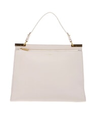 COCCINELLE CAMPIONARIO - BINXIE Handtasche mit Schulterriemen LAMMLEDER WEI&szlig; - Damentaschen - 3