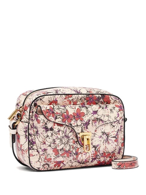 CAMPIONARIO - BEAT FLOWER PR Mini-Schultertasche mehrfarbiges Cremerosa - Damentaschen