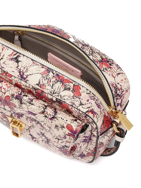 CAMPIONARIO - BEAT FLOWER PR Mini-Schultertasche mehrfarbiges Cremerosa - Damentaschen