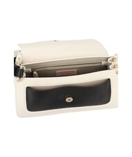 COCCINELLE CAMPIONARIO - C-ME BICOLOR Schultertasche mit Schultergurt wei&szlig;/schwarz - Damentaschen - 4