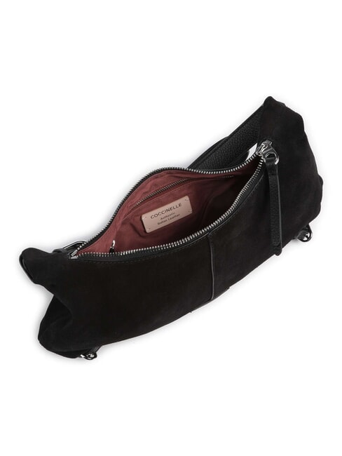 CAMPIONARIO - ABIGAIL SUEDE B Umh&auml;ngetasche Schwarz - Damentaschen