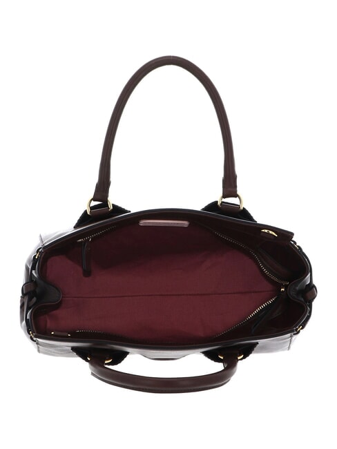 CAMPIONARIO - YORK VINTAGE Handtasche mit Schulterriemen brauner Fondant - Damentaschen