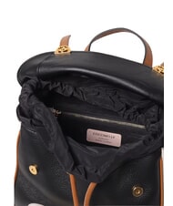 COCCINELLE CAMPIONARIO - CAMPUS TRICOLOR Lederrucksack noir/lambs/cuir - Damentaschen - 3