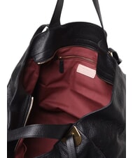 COCCINELLE CAMPIONARIO - OLIVER Ledertasche mit zwei Henkeln Schwarz - Damentaschen - 3