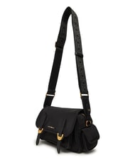 COCCINELLE CAMPIONARIO - CAMPUS PUFFY NY Umh&auml;ngetasche aus Nylon und Leder Schwarz - Damentaschen - 3